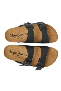 Sandalias Con Doble Hebilla