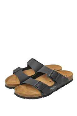 Sandalias Con Doble Hebilla
