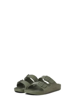 Sandalias con hebillas