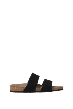 Sandalias serraje suela goma