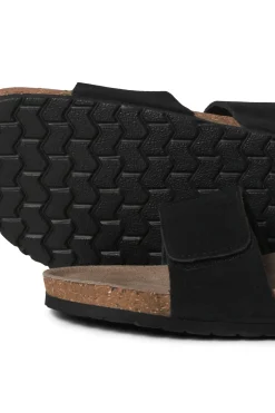 Sandalias serraje suela goma