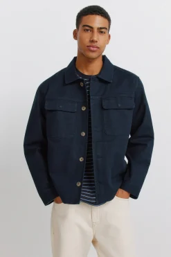 Sobrecamisa algod&oacute;n overshirt fit