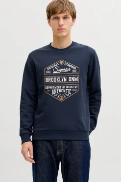 Sudadera b&aacute;sica manga larga