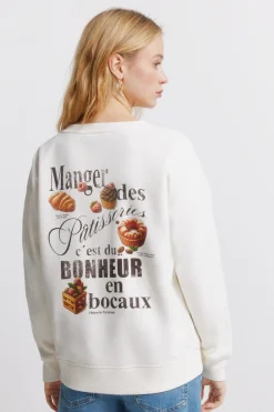 Sudadera Caf&eacute; boheme