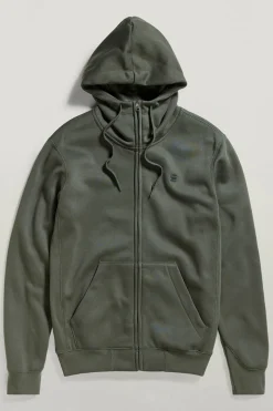 Sudadera con capucha y cierre de cremallera