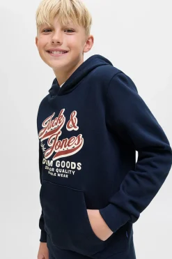 Sudadera con capucha y logo