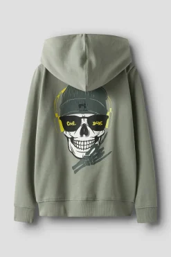 Sudadera con cremallera y capucha