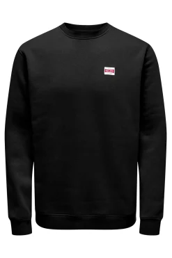 Sudadera con detalle frontal