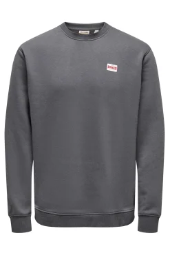 Sudadera con detalle frontal