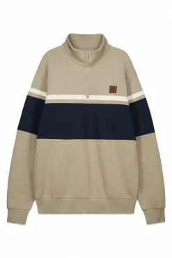 Sudadera cremallera cortes