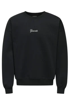 Sudadera cuello redondo