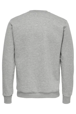Sudadera cuello redondo