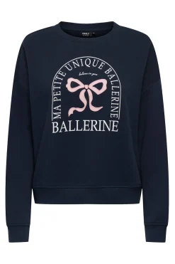 Sudadera cuello redondo