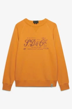 Sudadera cuello redondo logo