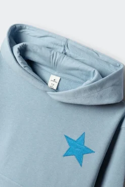 Sudadera estrella foil ni&ntilde;a