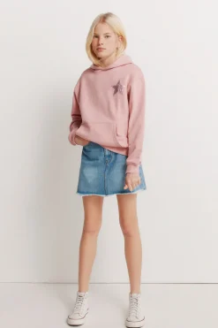 Sudadera estrella foil ni&ntilde;a