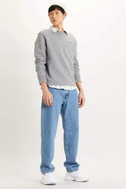 Sudadera Levi's® cuello redondo en tejido polar