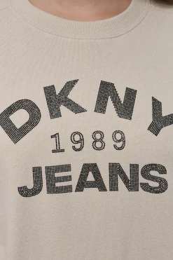 Sudadera logo dkny