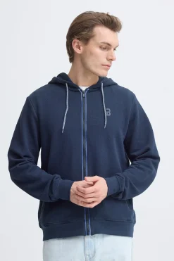 Sudadera piqué con capucha