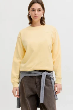 Sudadera regular cuello redondo