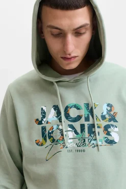 Sudadera regular fit estampada