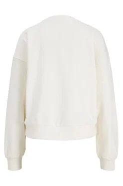 Sudadera relaxed cuello redondo
