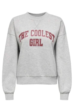 Sudadera texto frontal