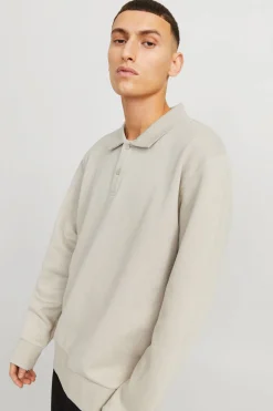 Sudadera tipo polo