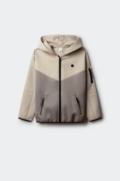 Sudadera urban cortados y cosidos niño