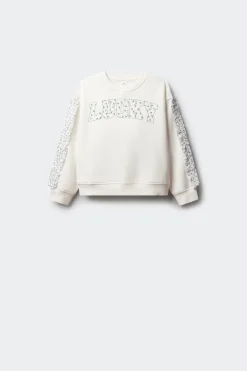 Sudadera volantes lucky niña