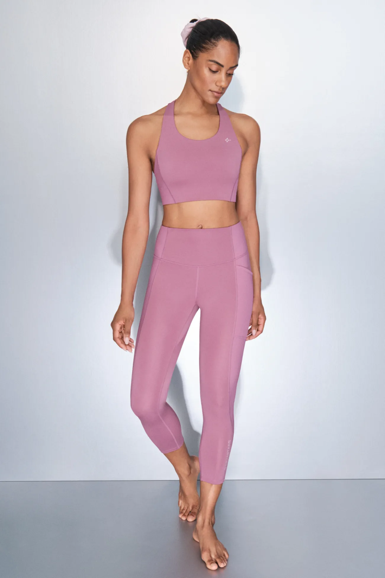 Sujetador deportivo 4D Stretch rosa