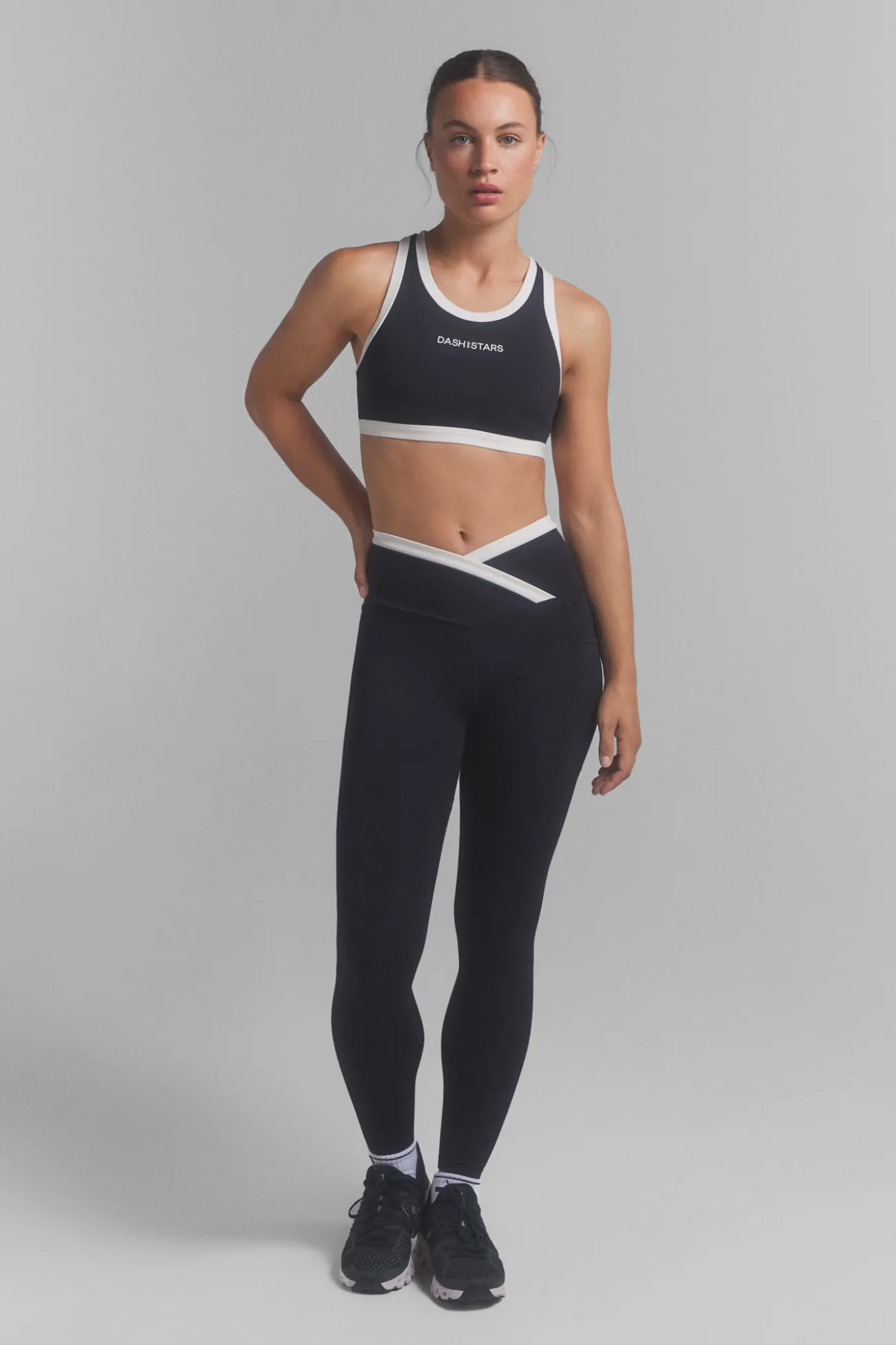 Sujetador deportivo 4D STRETCH negro
