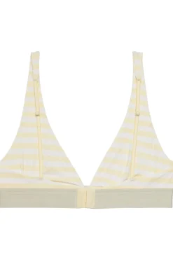 Sujetador triangular rayas
