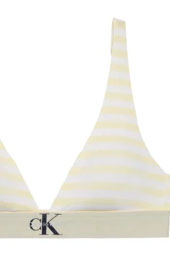 Sujetador triangular rayas