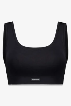 Top reversible LOVELY sin costuras negro