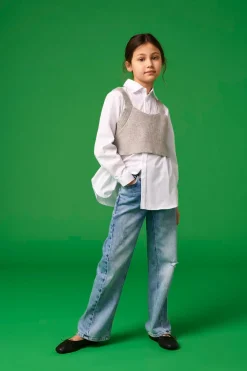 Vaquero wide de niña
