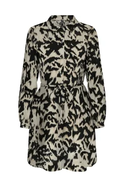 Vestido corto camisero
