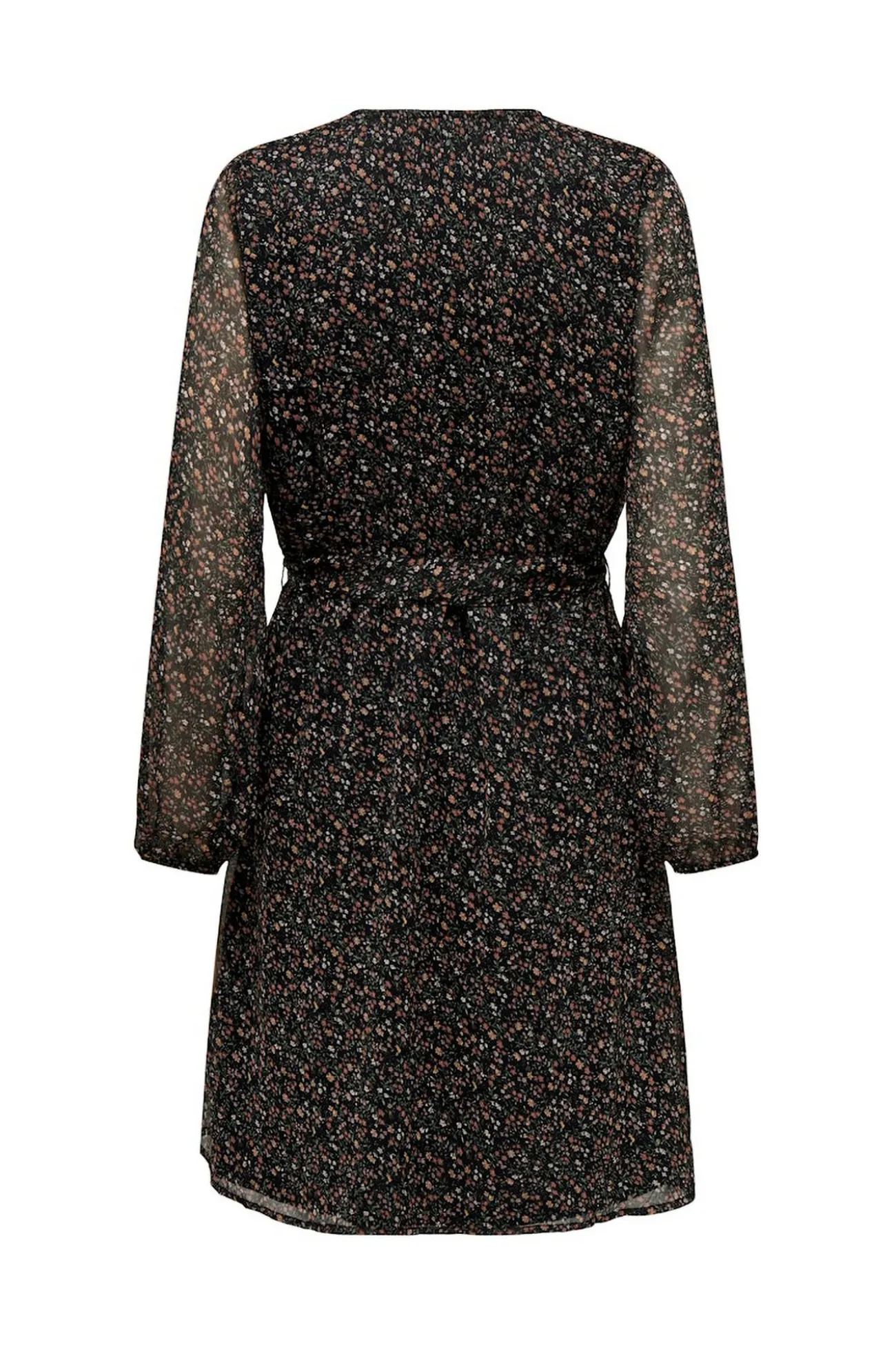 Vestido corto de gasa