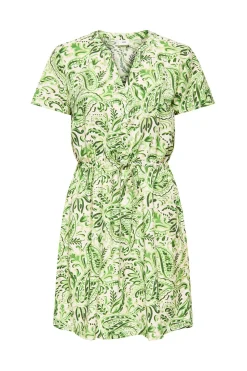 Vestido corto estampado