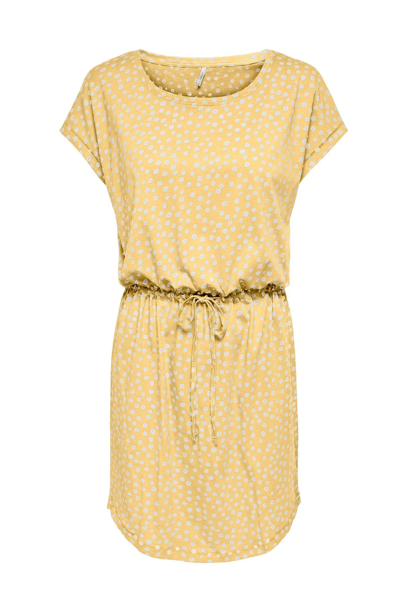 Vestido corto manga corta