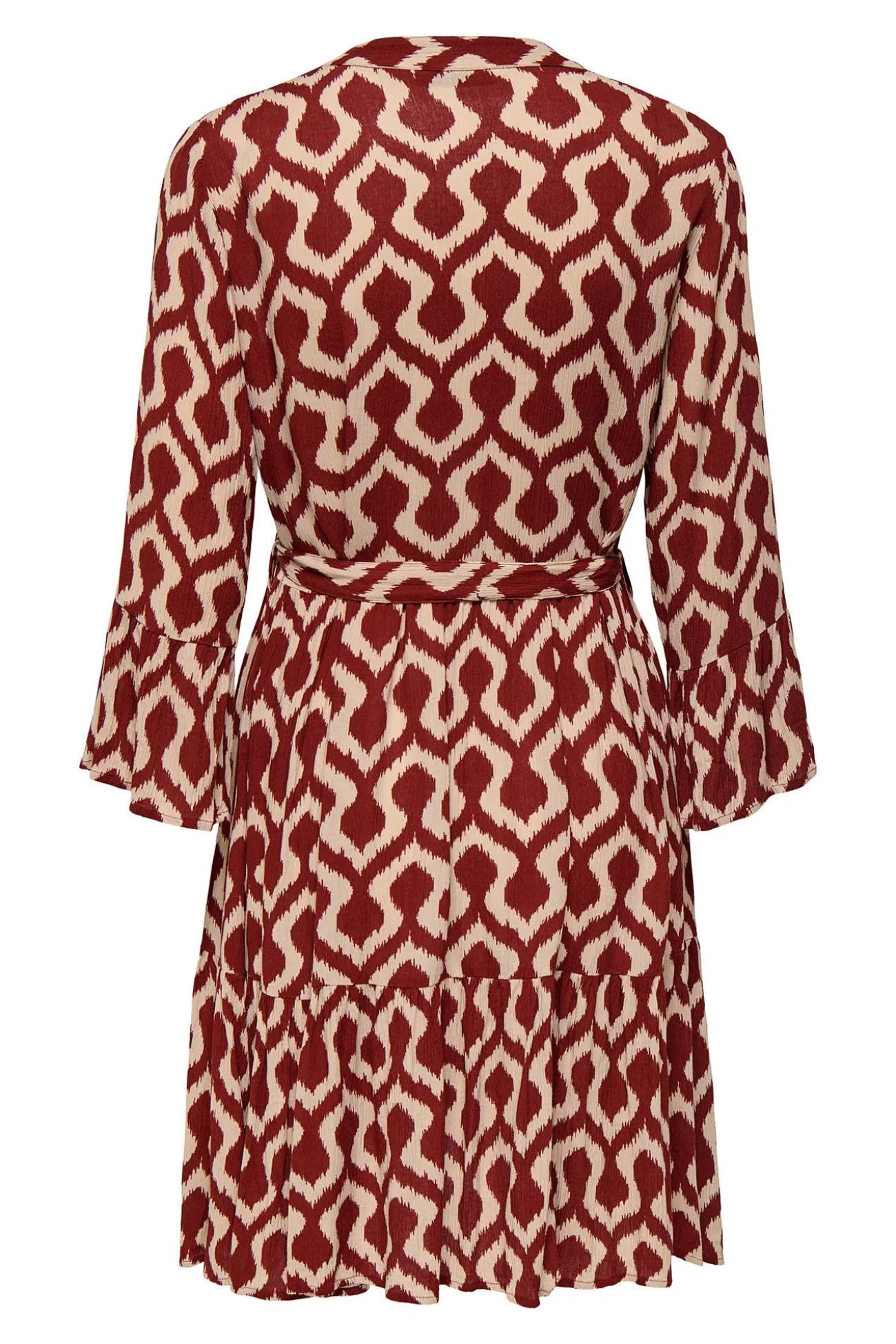 Vestido corto manga francesa