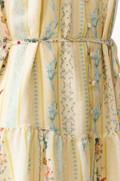 Vestido estampado lazo