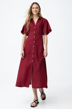 Vestido manga corta