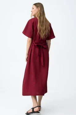 Vestido manga corta
