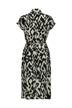 Vestido midi camisero