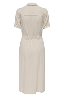 Vestido midi camisero