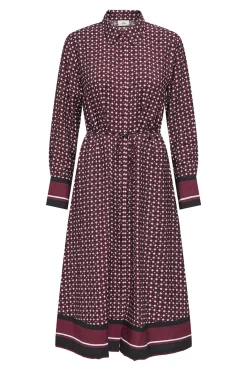 Vestido midi camisero
