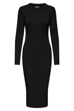 Vestido midi punto