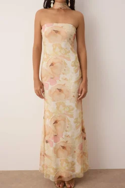 Vestido palabra de honor