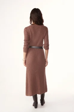 Vestido punto largo